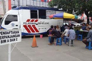 SIM keliling masih belum dibuka kembali di Pekanbaru (foto/int)